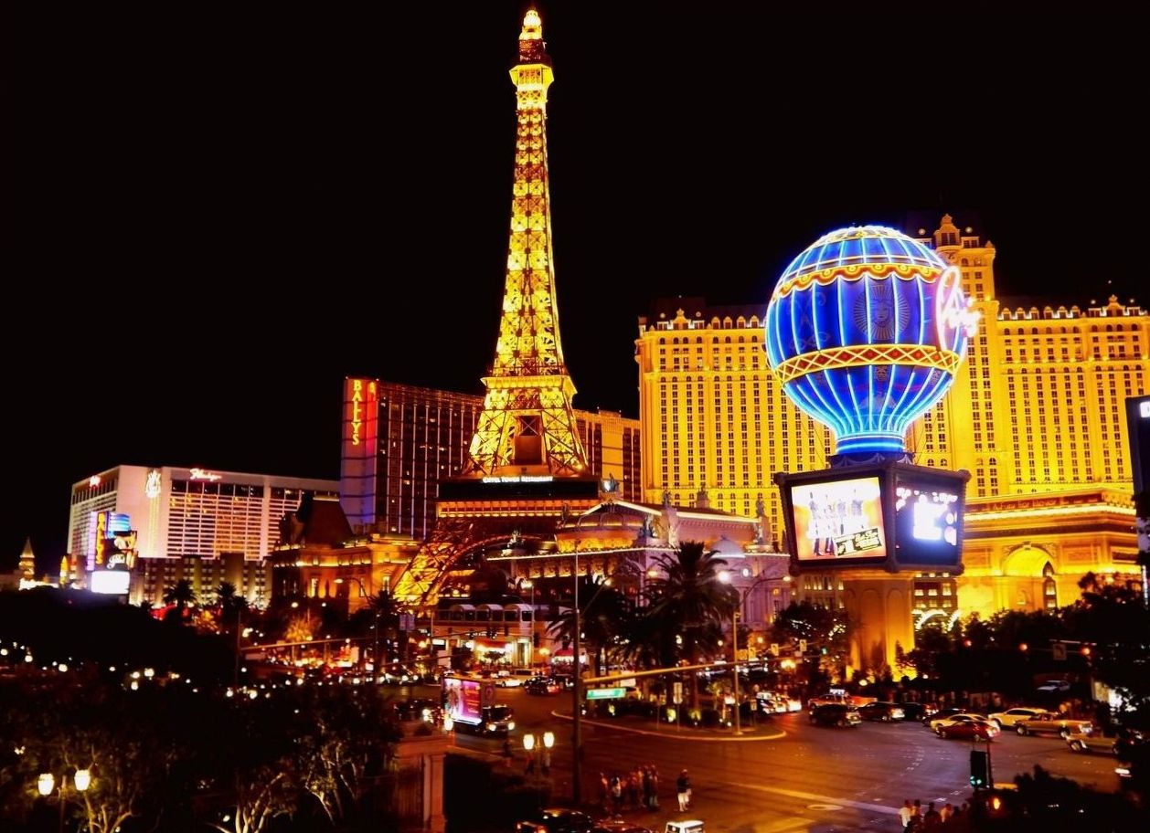 Vegas Strip at night